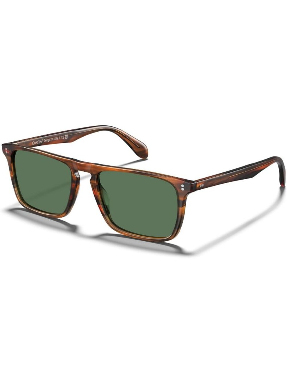 Retro Square Polarized Sunglasses for Men | UV Protection, Stylish & Durable